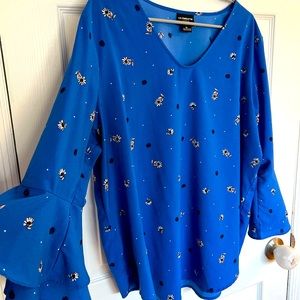 Liz Claiborne XL work blouse with flowy sleeve